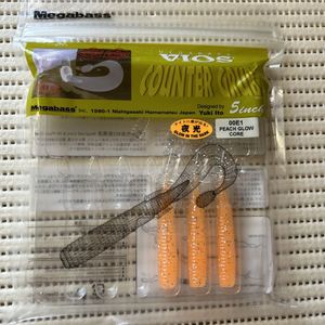 メガバス VIOS カウンターグラブ5 ピーチグロウコア　早期終了不可品