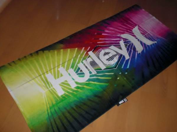 ◆Hurley(ハーレー)／4D ビーチタオル バスタオル新品①◆_2