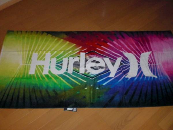 ◆Hurley(ハーレー)／4D ビーチタオル バスタオル新品①◆_3