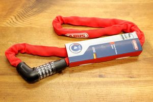 ABUS/アブス　5805C　ダイヤルタイプ　レッド　チェーンロック　5805　1500　1100