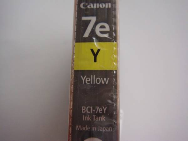 ★☆CANON★純正プリンターインク⑥★BCI-7e★Y☆★_2