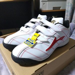 ■新品■ゼット ラフィエット BSR8017CSP ホワイトxレッド 28.0cm 野球 トレーニングシュ