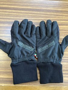 BIANCHI ビアンキ　ウインターグローブ　ブラックS 試着程度　美品