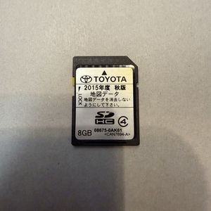 トヨタ　純正　ナビ　地図　SD ナビゲーション　08675-0AK61 NSCP-W64 2015年秋版　434