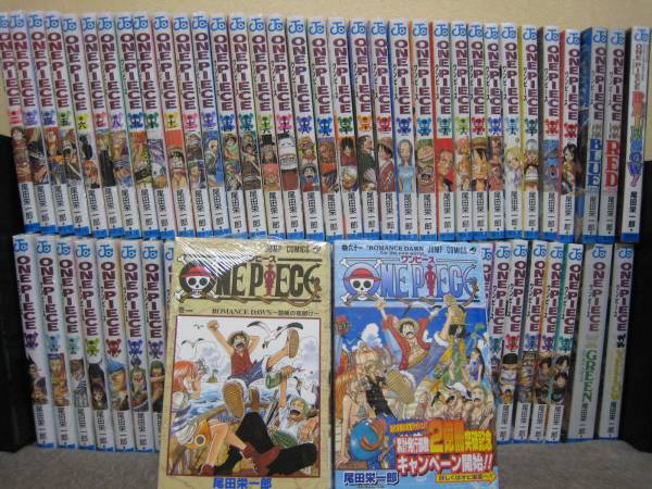 One Piece ワンピース 全巻 1 69巻 他9冊 全巻セット 売買されたオークション情報 Yahooの商品情報をアーカイブ公開 オークファン Aucfan Com