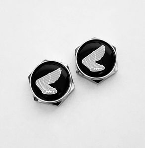 ウイングマーク 羽 ホンダ HONDA ナンバーボルト キャップ バイク 自動車 ライセンスプレ