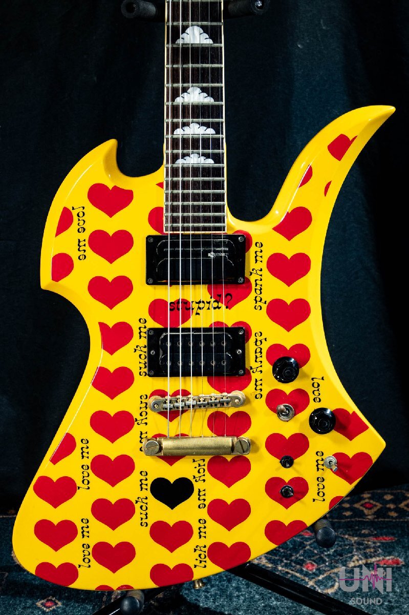 Fernandes Burny MG-145S HY Heart Yellow hide Model フェルナンデス