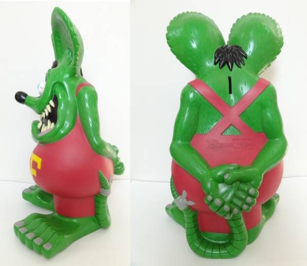 ラットフィンク 60cm フィギュア BIG RATFINK 特大 貯金箱 レア