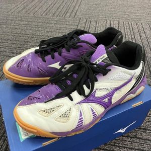 ◆1円～◆MIZUNO ミズノ ウエーブメダル5 27.5cm アウトドアスポーツ 卓球 アウトドア シ