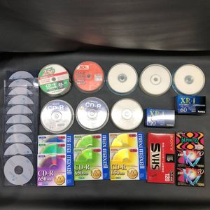 ●未使用 CD-R CD-RW 大量セット 三菱 Memorex maxell カセットテープ Konica AXIA S-VHS
