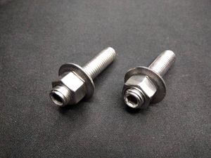 ステンレス アンカーボルトM10×2本　イモネジ　＃クエ イシダイ 竿受け 板バネ がまクエ
