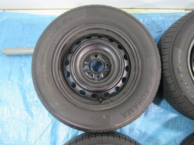 175/70R14 夏タイヤ YOKOHAMA トヨタ純正鉄 14インチ 5.5J 4H/100 ET40 