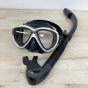 TUSA ダイビングマスク Freedom One pro / スノーケル セット ホワイト×ブラック CRYSTA