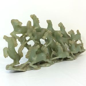 翡翠 置物 馬の値段と価格推移は？｜7件の売買データから翡翠 置物 馬