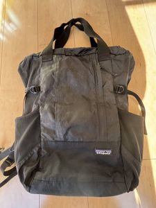 1円売り切り/難あり/ナイロンの防水劣化/中古/パタゴニア/ライトウエイト/トラベル/トー