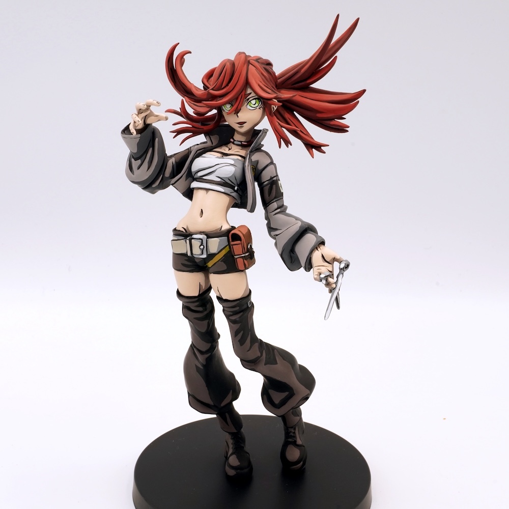 ガチアクタ　リヨウ　フィギュア　リペイント ガチアクタ リヨウ フィギュア フルリペイント 2D 二次元塗装 2次元
