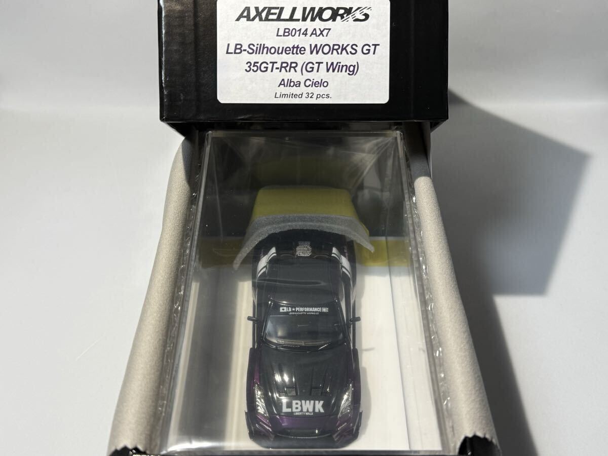 1/43 AXELLWORKS LB-Silhouette WORKS GT 35GT-RR R35 GT-R MakeUp