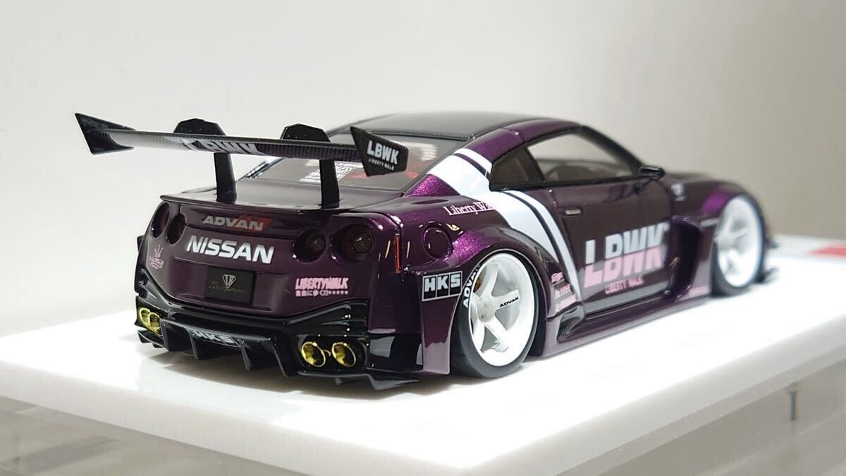 1/43 AXELLWORKS LB-Silhouette WORKS GT 35GT-RR R35 GT-R MakeUp