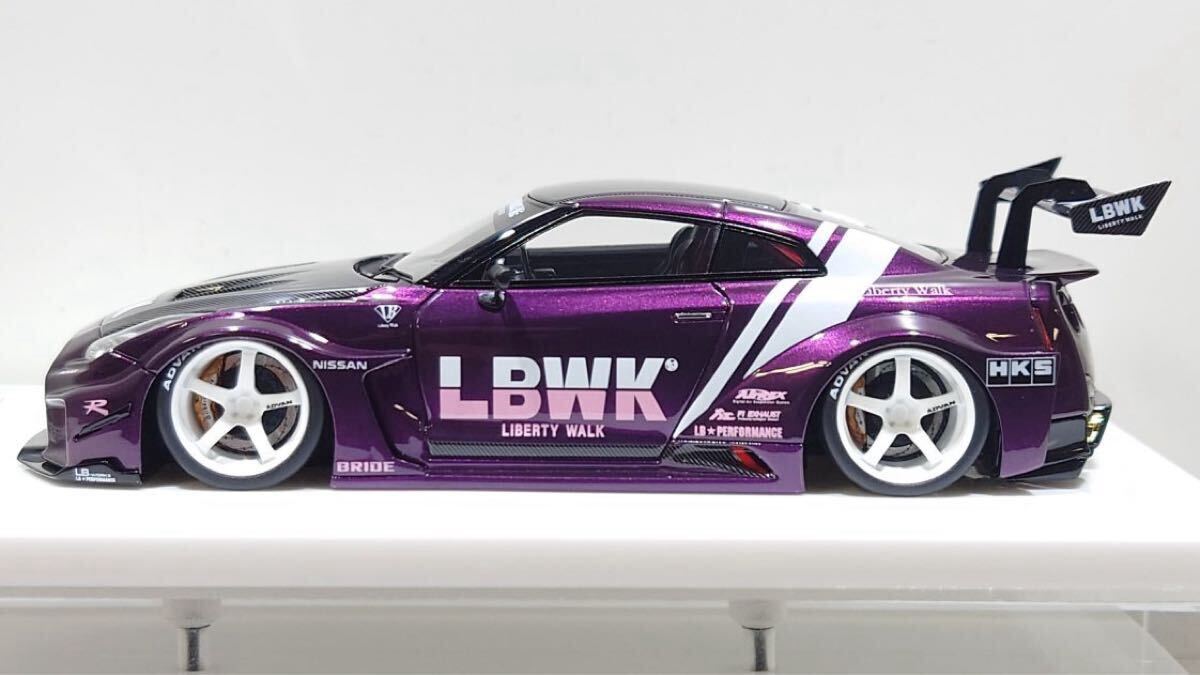 1/43 AXELLWORKS LB-Silhouette WORKS GT 35GT-RR R35 GT-R MakeUp
