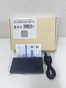 12YP7// エレコム HDMI切替器 (セレクター) 3入力1出力 4K(4096×2160)60Hz 選べる自動・
