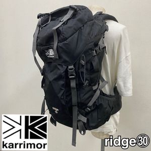 Y■ Karrimor カリマー バックパック ridge30 リッジ30 ブラック 黒 30L リュックサック