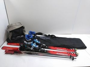 ◇キッズ ブーツ付き4点セット ATOMIC PRO RACE 6'18 / HART DIVA5F 23.5cm ジュニアカー