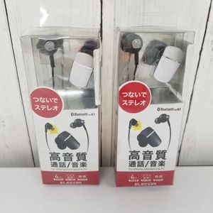 ワイヤレスステレオヘッドセット Bluetooth Ver 4.1 高音質 通話 音楽 ELECOM エレコム L