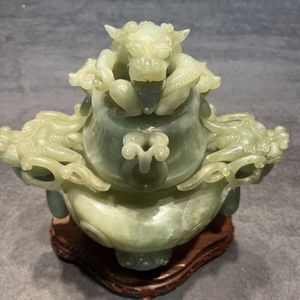 中国 置物 翡翠のYahoo!オークション(旧ヤフオク!)の相場・価格を見る