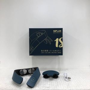 NIPLUX NECK RELAX 1S ネックマッサージャー 首 EMS ニップラックス ネイビーグリーン 26