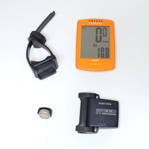 キャットアイ　PADRONE CC-PA100W　オレンジ　サイコン