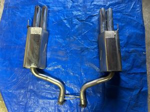 ベンツ W203 C200 コンプレッサー BRABUS ブラバス マフラー 2本セット