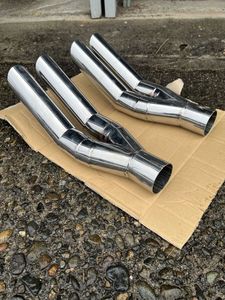 ドレキン風マフラーカッター ドレスアップキング ハス切り 4本出し