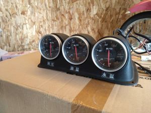 BLITZ RACING METER SD/ ブリッツ レーシングメーターSD　油温計 油圧計 水温計　RX-8?メ