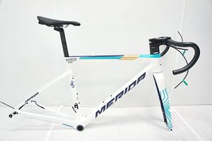 福岡)超美品メリダ MERIDA SCULTURA 4000 2024年 カーボン フレームセット XSサイズ サド
