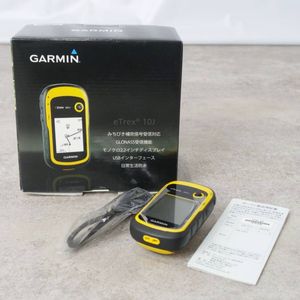 美品 ガーミン GARMIN eTrex 10J ハンディ GPS コンパクト 登山 バックカントリー 釣り