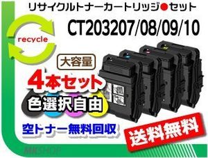 色選択可 4本セット C3550 d対応 リサイクルトナーカートリッジ 大容量 CT203207/ CT2032