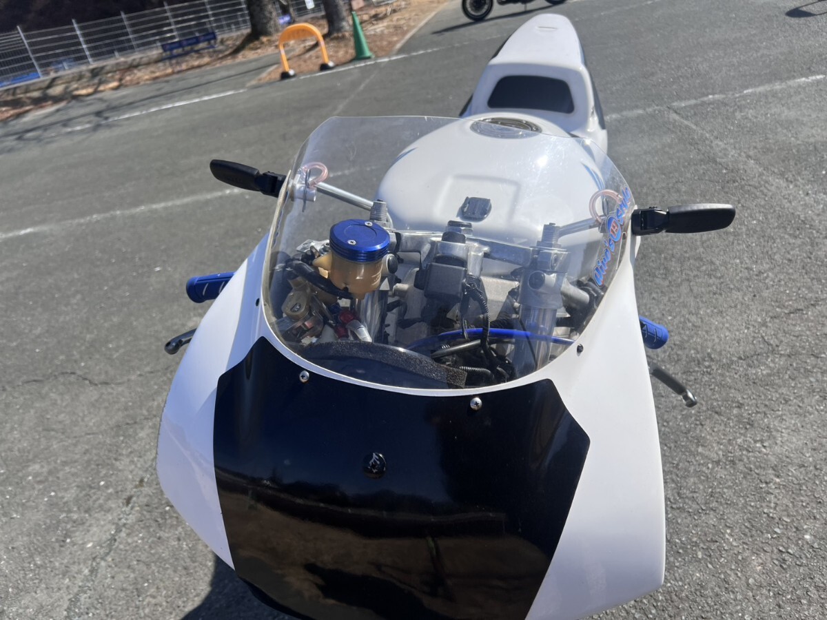 限定左右セット】走り屋必見！超小型ミラー左右セット☆バリバリマシン