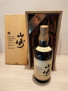 サントリー 山崎 12年 木箱のYahoo!オークション(旧ヤフオク!)の相場
