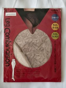 GUNZE Leg Combinaison レースショーツタイプストッキング