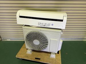 【現状】日立　ルームエアコン　冷房2.8kw 暖房3.6kw 背板リモコン付き　直接引取可能　