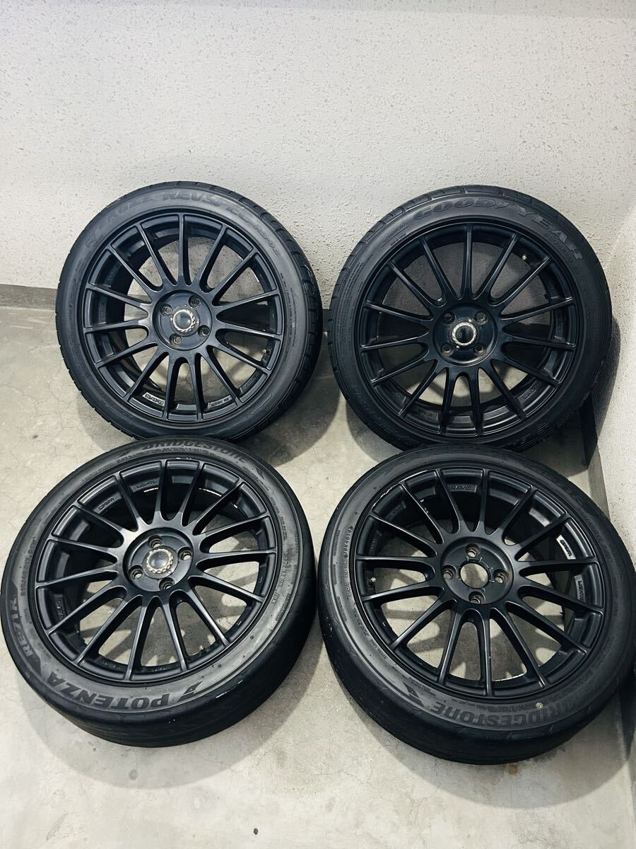 RAYS GRAM LIGHTS 57XV 17インチ 7J 50 PCD100 OZ RACING 4穴 215