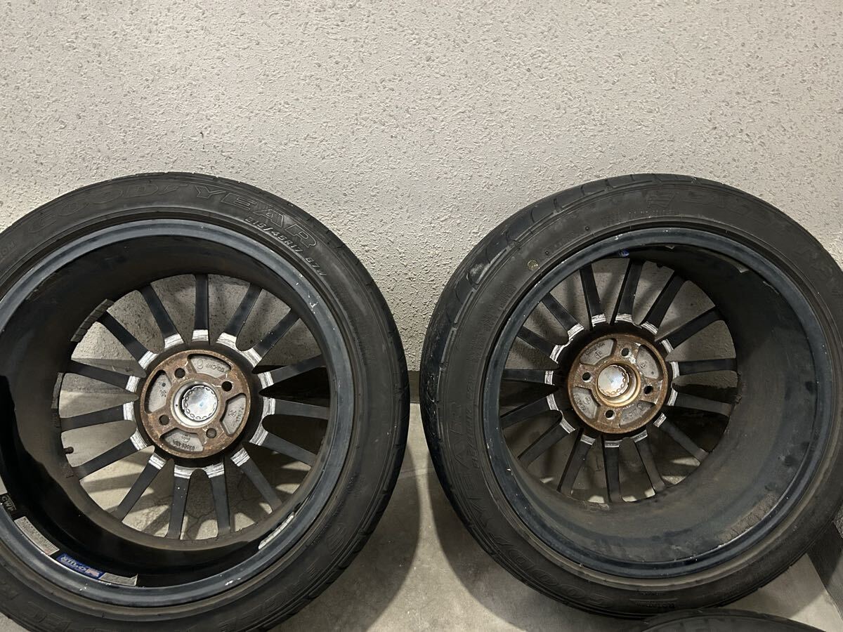 RAYS GRAM LIGHTS 57XV 17インチ 7J 50 PCD100 OZ RACING 4穴 215