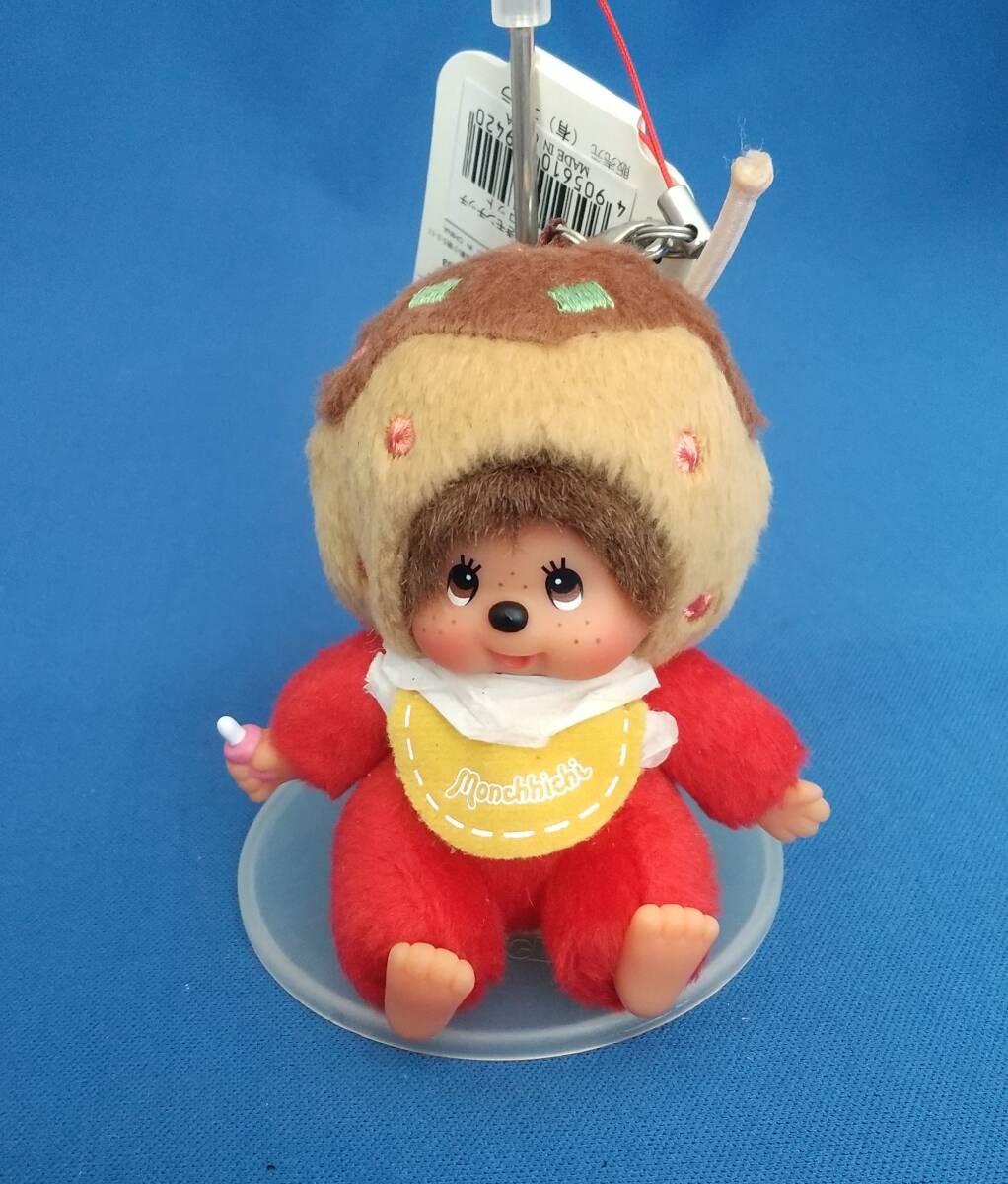関西限定☆たこ焼きモンチッチ☆ぬいぐるみマスコット☆セキグチ