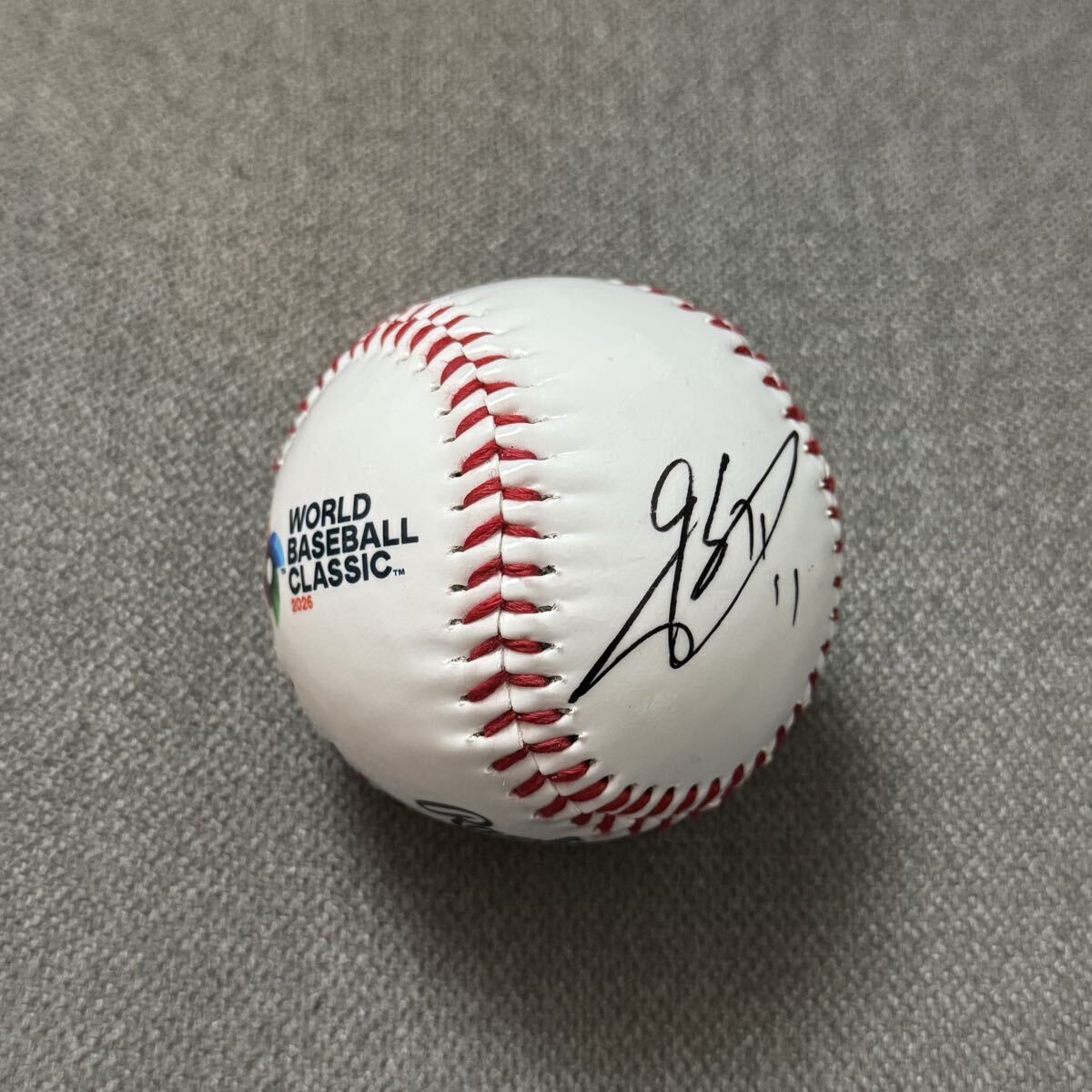 WBC 2026 台湾代表 古林睿煬 直筆サインボール「北海道日本ハム