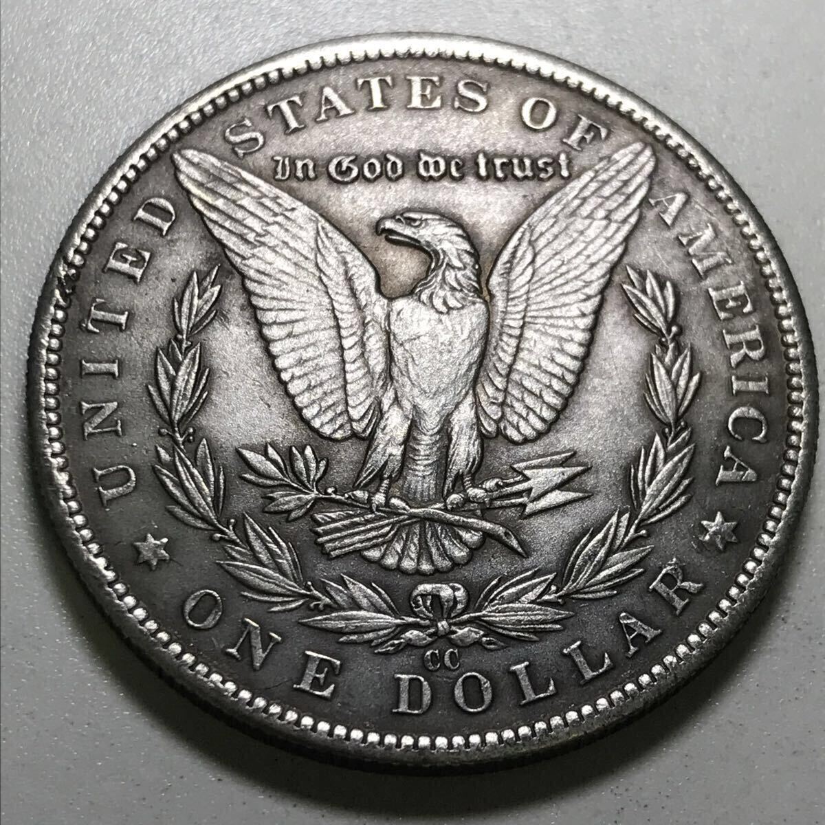 銀貨 1885年 D アメリカ古銭 裸女 1ドル銀貨 記念硬貨 海外コイン 大型