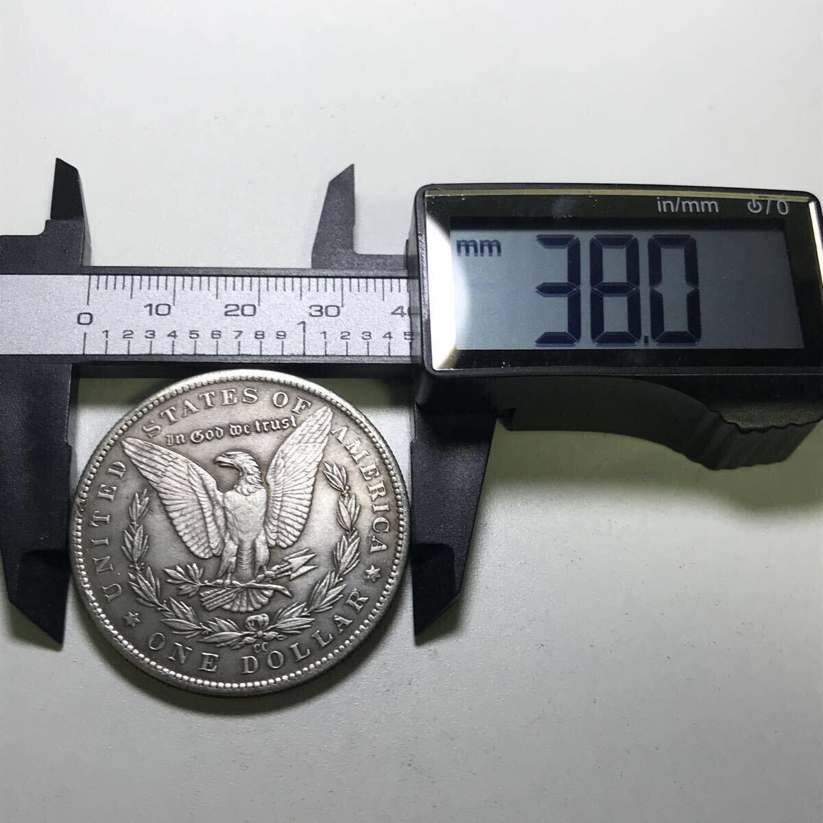 銀貨 1885年 D アメリカ古銭 裸女 1ドル銀貨 記念硬貨 海外コイン 大型