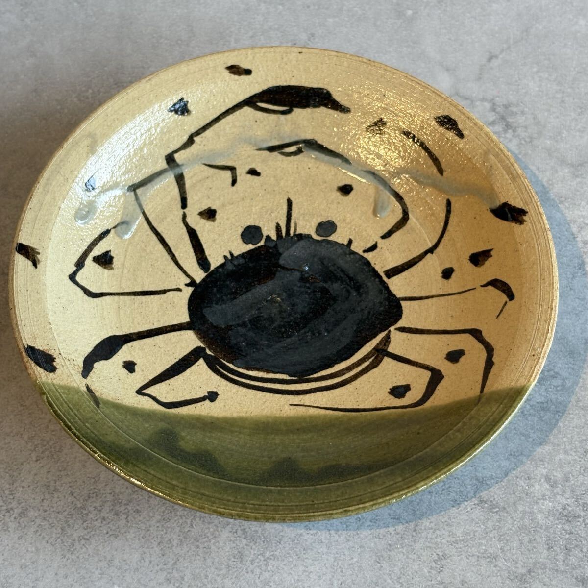 北大路魯山人 丸皿 蟹絵皿(陶磁一般)｜売買されたオークション情報
