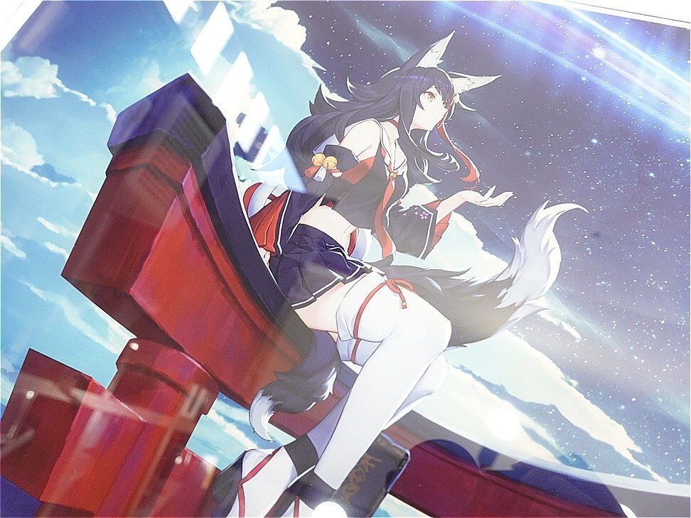 希少 古参グッズ 【直筆】大神ミオ 直筆サイン入り 泉彩先生アクリル