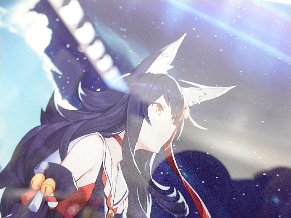希少 古参グッズ 【直筆】大神ミオ 直筆サイン入り 泉彩先生アクリル