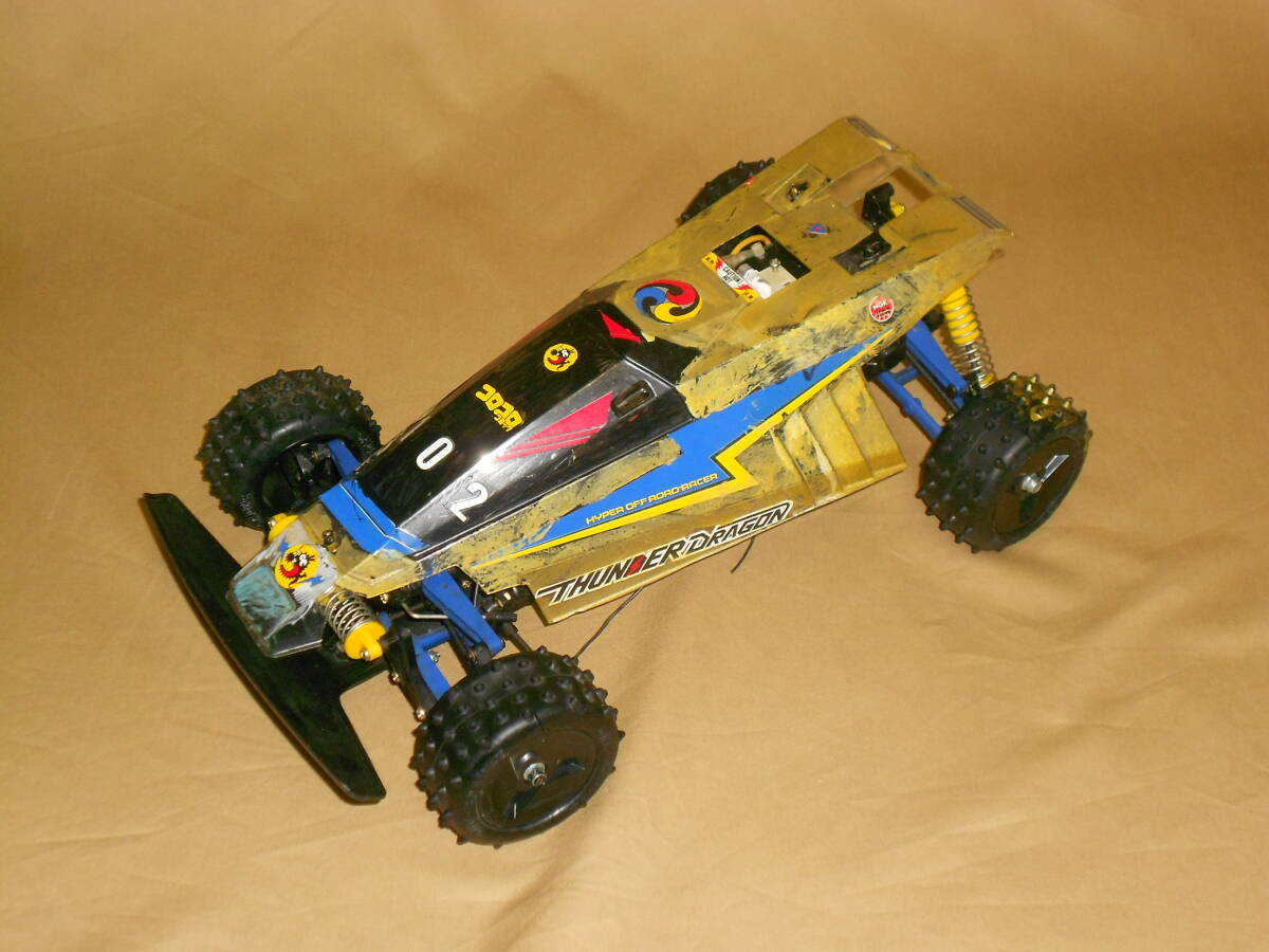 古いラジコン☆THUNDER DRAGON サンダードラゴン・タミヤ・4WD
